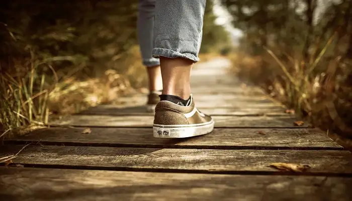 Agra Travel Guide: Must see spots and things to do 6 A traveler exploring the scenic trails of the Taj Nature Walk, a refreshing experience included in our India Group Tour under the Agra Trip Package
