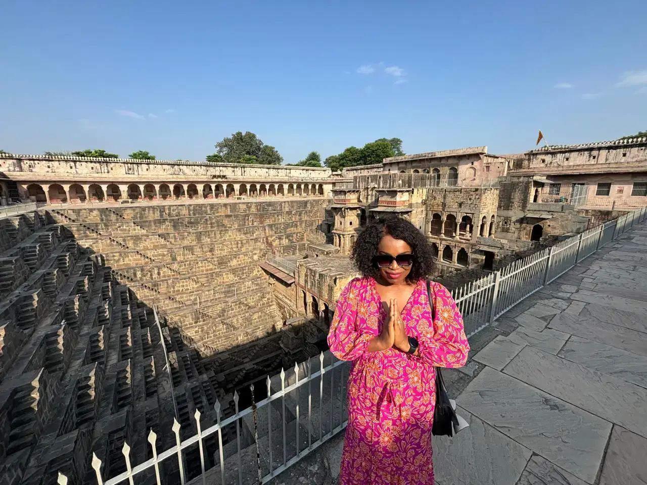 Tourist-Visiting-Chand-Baori-Stepwell-in-Abhaneri-near-Jaipur-During-Golden-Triangle-Tour (1)